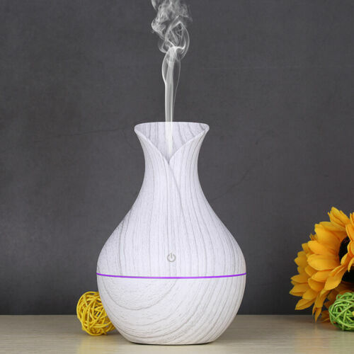 LED Electric Air Diffuser Aroma Aromatherapy Essential Oil Humidifier Night Light Up Home Relax Defuser