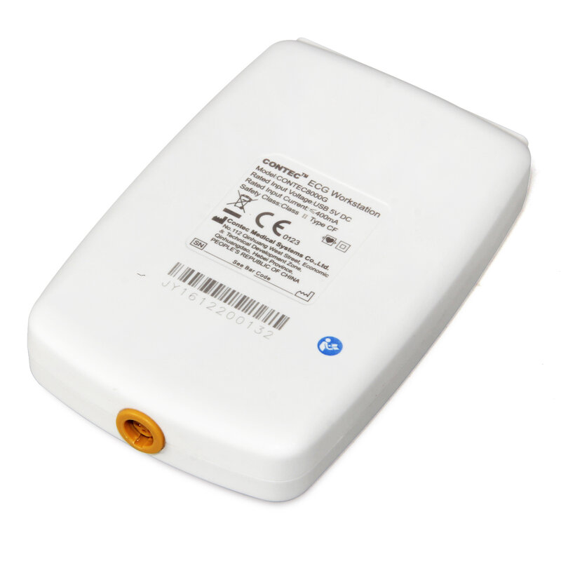 CONTEC 프로모션 가격 핸드 헬드 ECG 워크 스테이션 EKG 시스템 12 리드 휴식 소프트웨어 (온라인 다운로드) 기본 EKG 기계