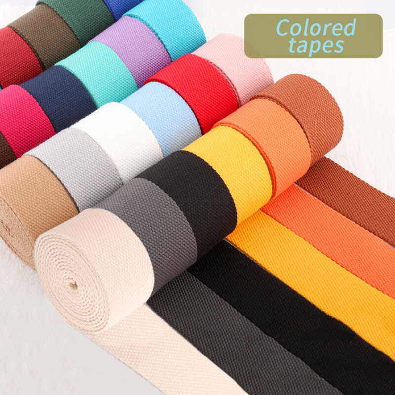 3.9cm/5cm wide canvas webbing cotton webbing sewing bag belt accessories ladies bag accessories bag belt