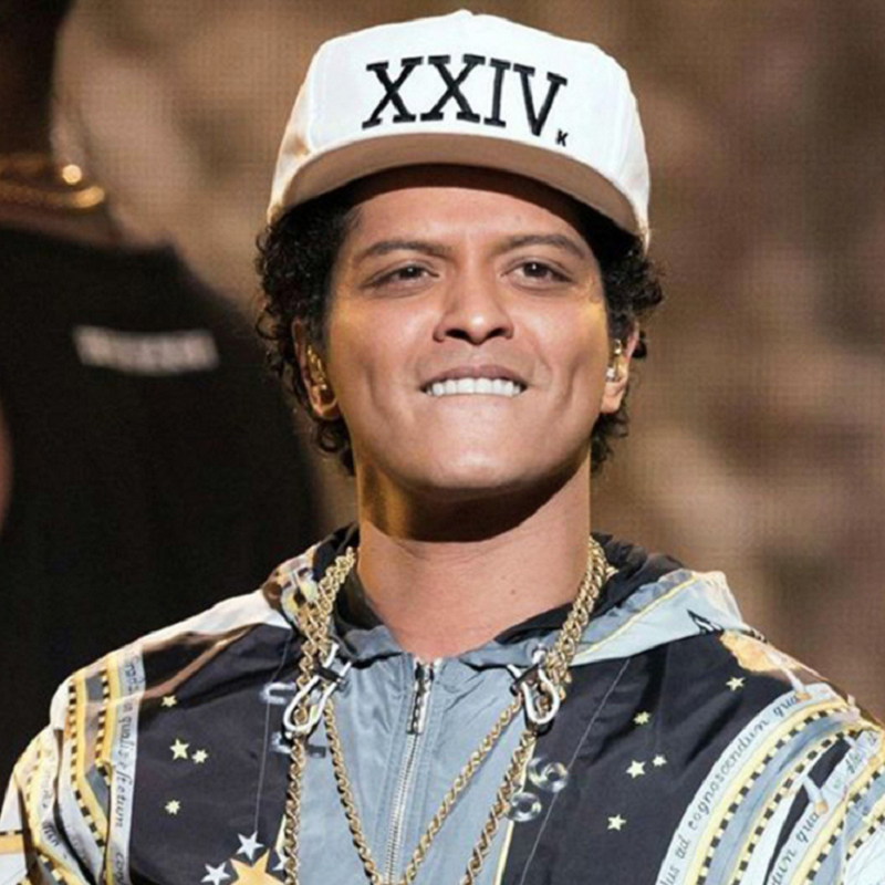 Topi Bisbol Bruno Mars Uniseks 2021 Topi Gorras Ajaib 24K Rapper Tulang Katun K-POP Topi Ayah XXIV Topi Surya Snapback Hip Hop Topi Casquette