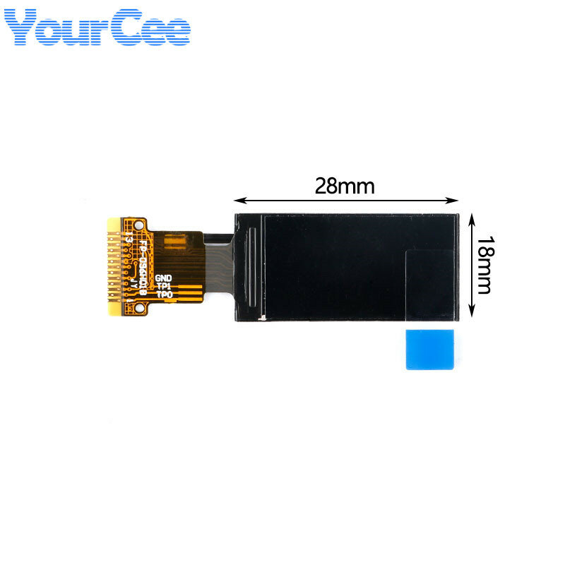 Modul layar LCD tampilan TFT IPS HD 0.96 "0.96 inci 80*160 ST7735 Drive 3.3V 13PIN