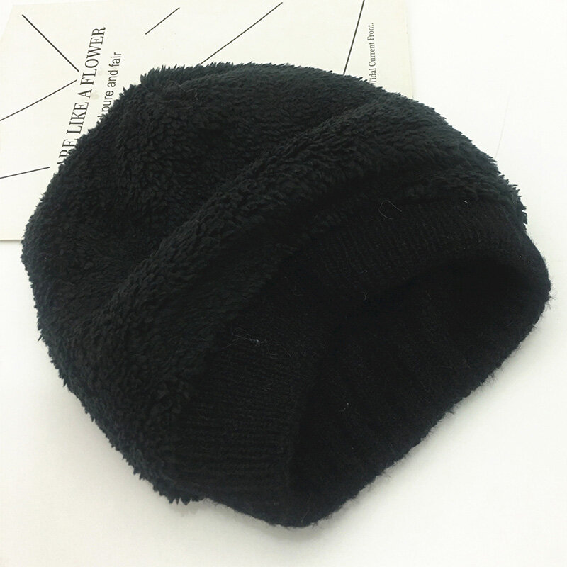 Conjunto de 3 piezas de lana para hombre y mujer, conjunto de guantes y sombreros, bufanda gruesa y cálida, a la moda, de invierno