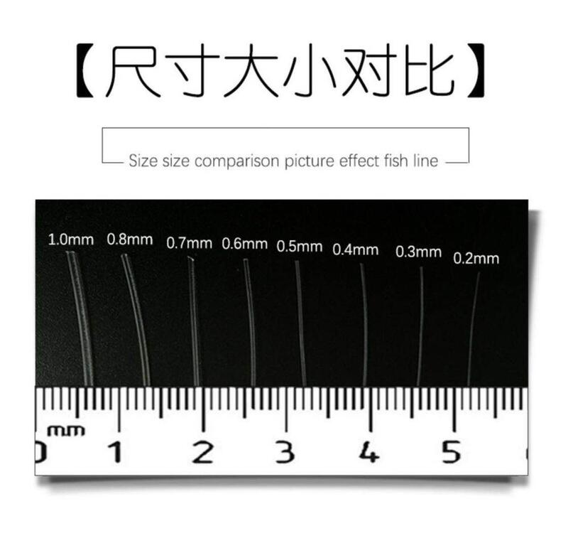 0,4-1,0mm Transparente Stretch Elastische Kristall Linie Perlen Seil String schmuck Schnur String Gewinde DIY Handgemachte Armband Schnur