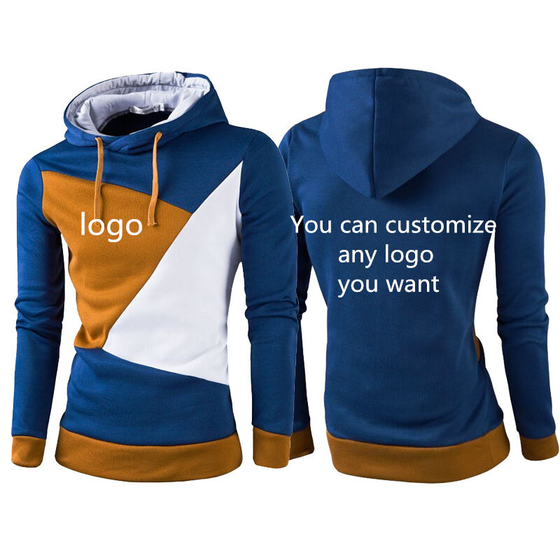 2021 nova personalizado hoodies diy texto logotipo imagem impressão de alta qualidade roupas esporte personalizado casual moletom com capuz streetwear