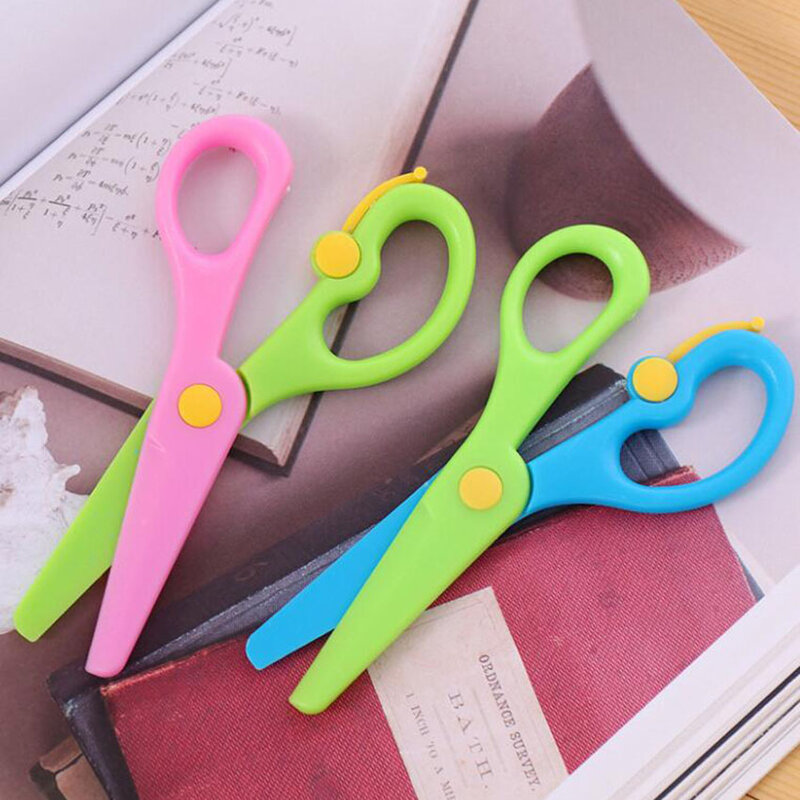 1 шт., пластиковые ножницы для детского сада