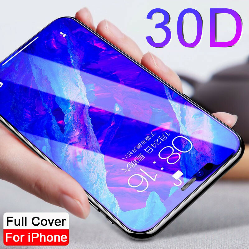 3Pcs 30D Full Cover Tempered Glass on For iphone 15 11 12 13 14 PRO MAX Screen Protector Protective Glass On iphone 14 15 Pro XR