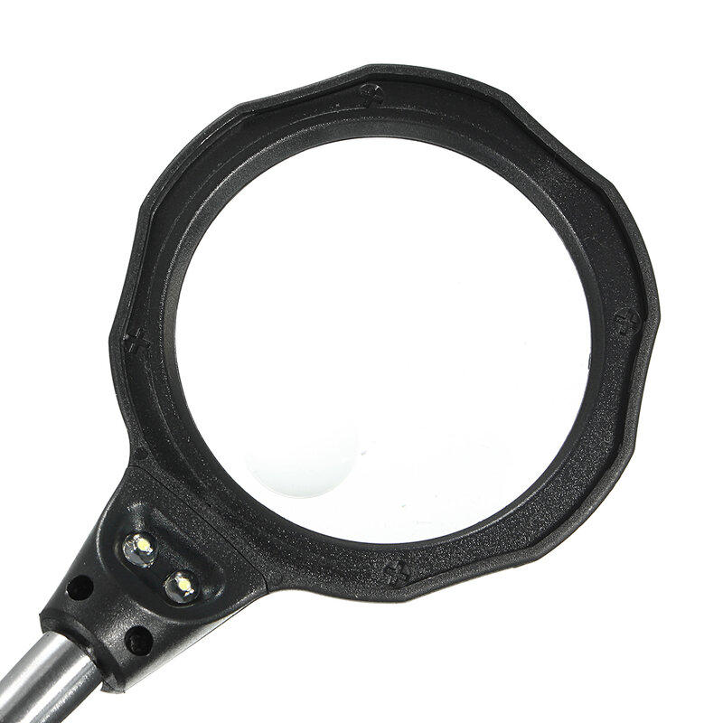 Lampada a LED saldatore staffa di fissaggio clip di fissaggio supporto lente d'ingrandimento lente d'ingrandimento riparazione accessori per elettroutensili