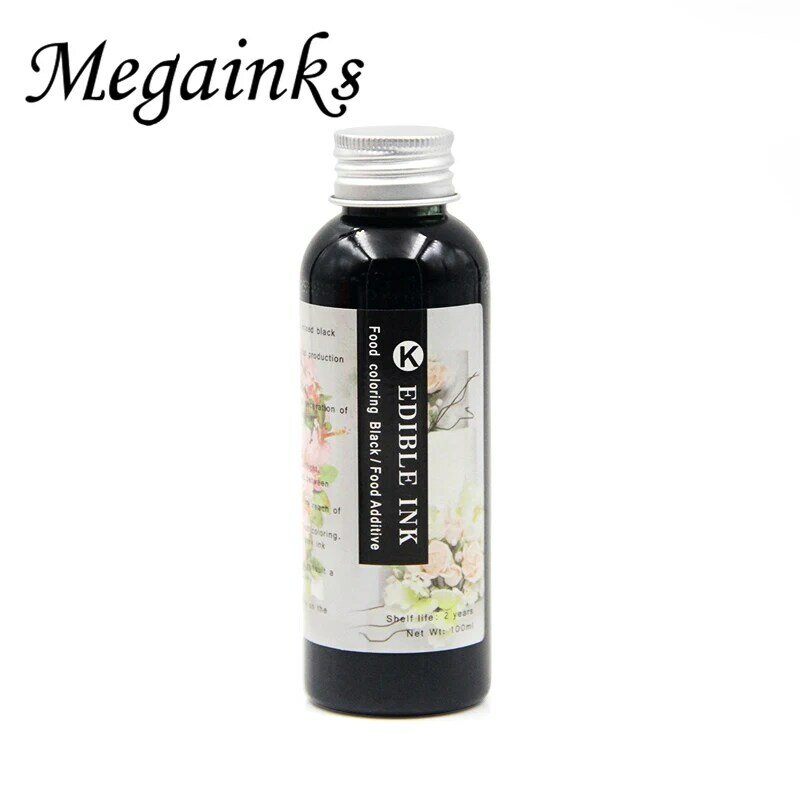 4 colours 100ml per bottle 803 edible ink for all Coffee machine for  cake rose and foods printer