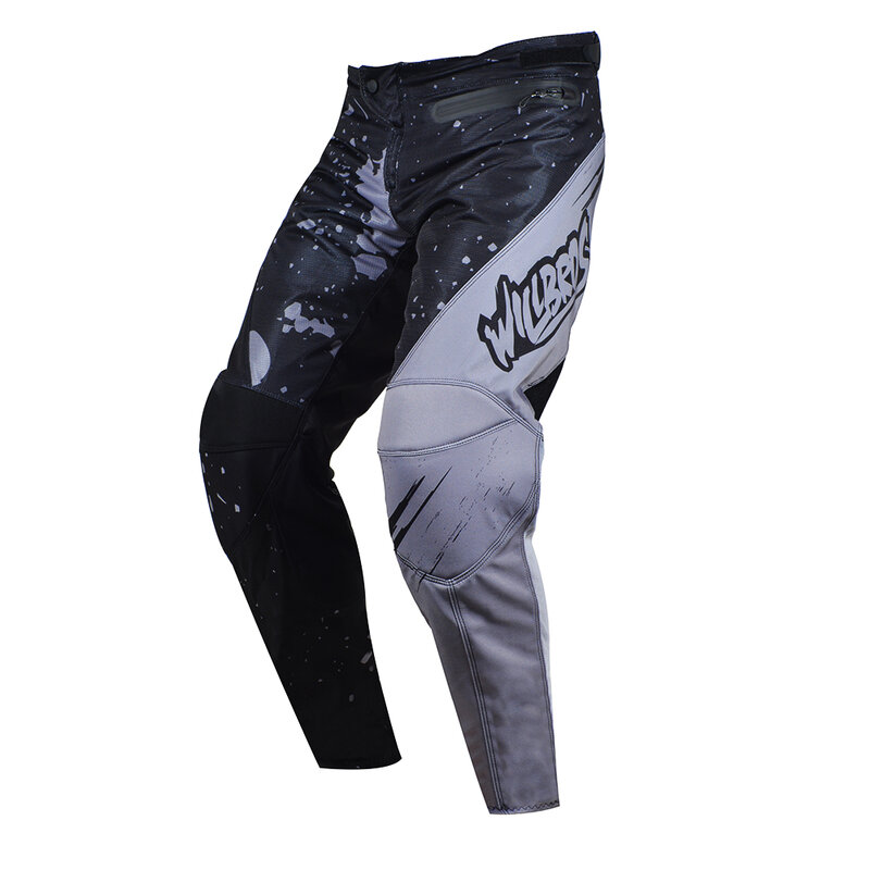 MX BMX Dirt Bike Pants pantaloni da corsa Motocross Moto Sprint Race Willbros Offroad ciclismo pantaloni blu impermeabili da uomo