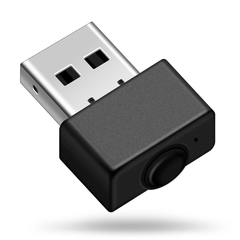 미니 마우스 Jiggler USB 마우스 무버 플러그 앤 플레이, 멀티 트랙 시뮬레이션 마우스 움직임 지원, 수면에 들어가는 것을 방지