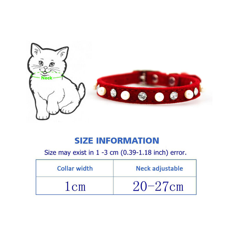 Cat Collar With Bell Name Pet Collar For Cats Personalized Puppy Collars Leash Cat Collar Harness Kitten Pet Lead Supplies Cat