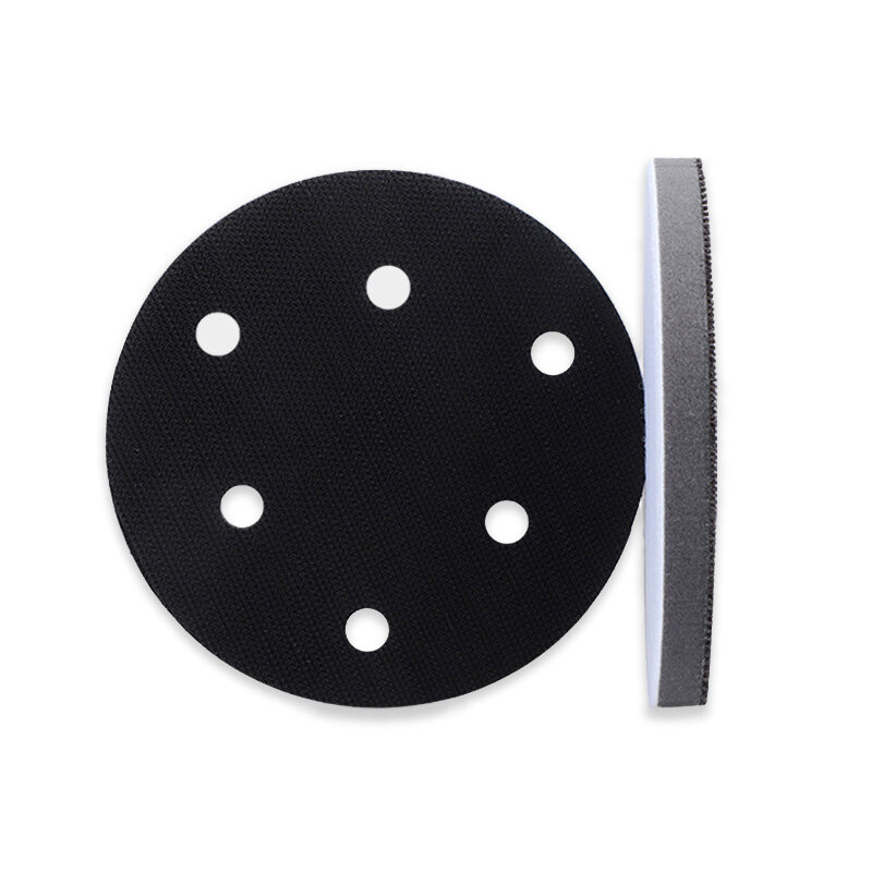 6 inch 150mm Sponge Interface Pad Damping Pad for Sander Backing Pad Sanding Pad Abrasive tools Accessories - Hook and Loop