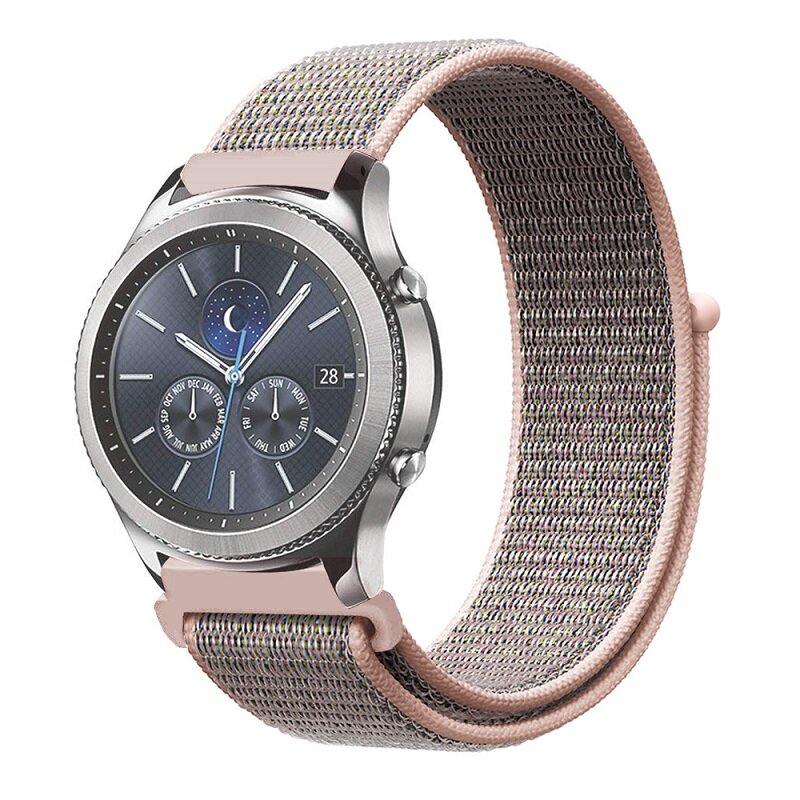 Gear S3 22mm 20mm Strap for Samsung Galaxy Watch 42mm 46mm band Frontier Classic active sport nylon loop for Samsung S3 S2
