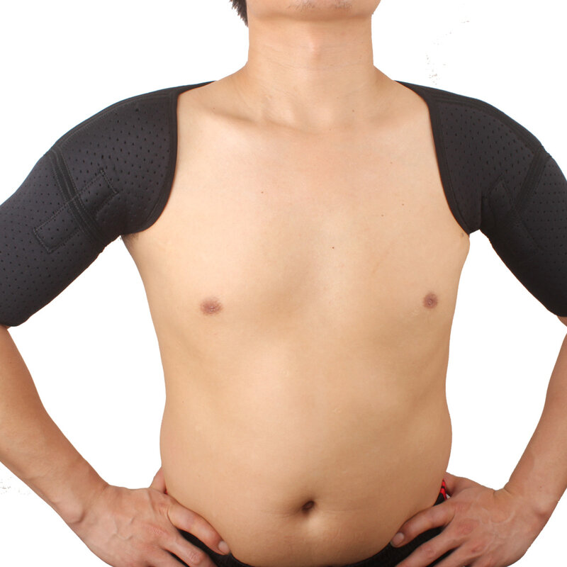 Магнитная терапия дышащие плечевые накладки Sx640 черный в одной упаковке