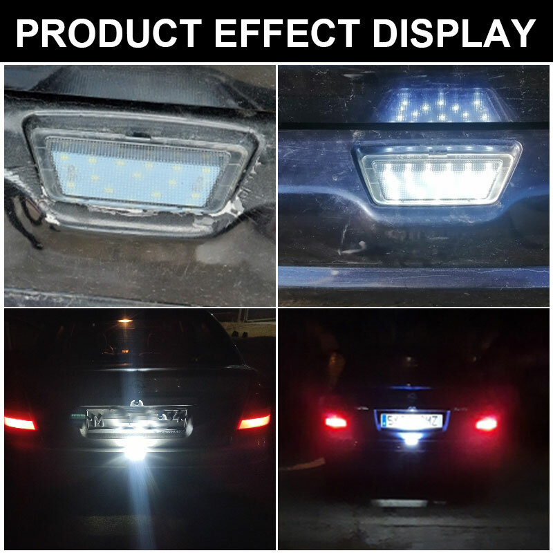 1pc hintere LED-Kennzeichen leuchte für vauxhall opel astra g mk4 hb Limousine 2007-2019 oem: 1998, 2004