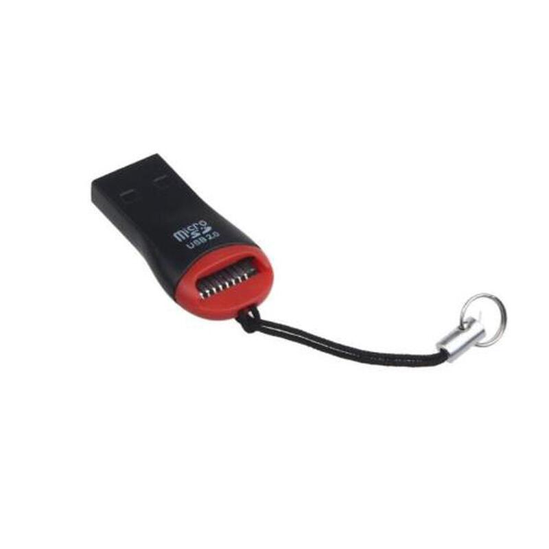 Lecteur de carte mémoire haute vitesse, USB 2.0 Mini T Flash TF M2