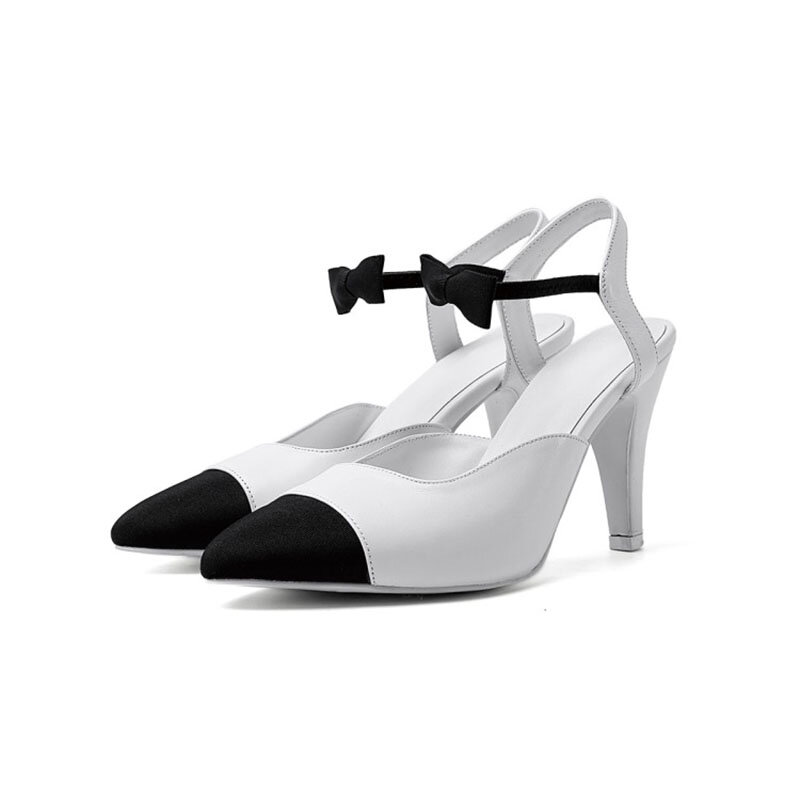 Sandalias de tacón alto de aguja con lazo para mujer, zapatos a juego de moda, novedad de verano 2021