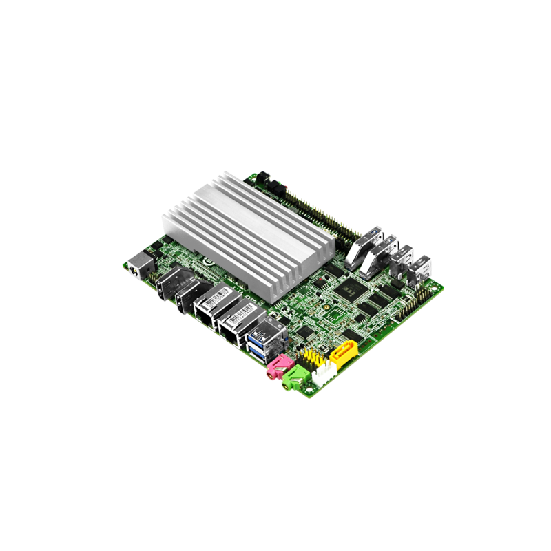 Мини-ПК Qotom, двухъядерный процессор celeron i3 i5 i7, два дисплея, 6rs232 linux Ubuntu, безвентиляторный промышленный компьютер Q350P