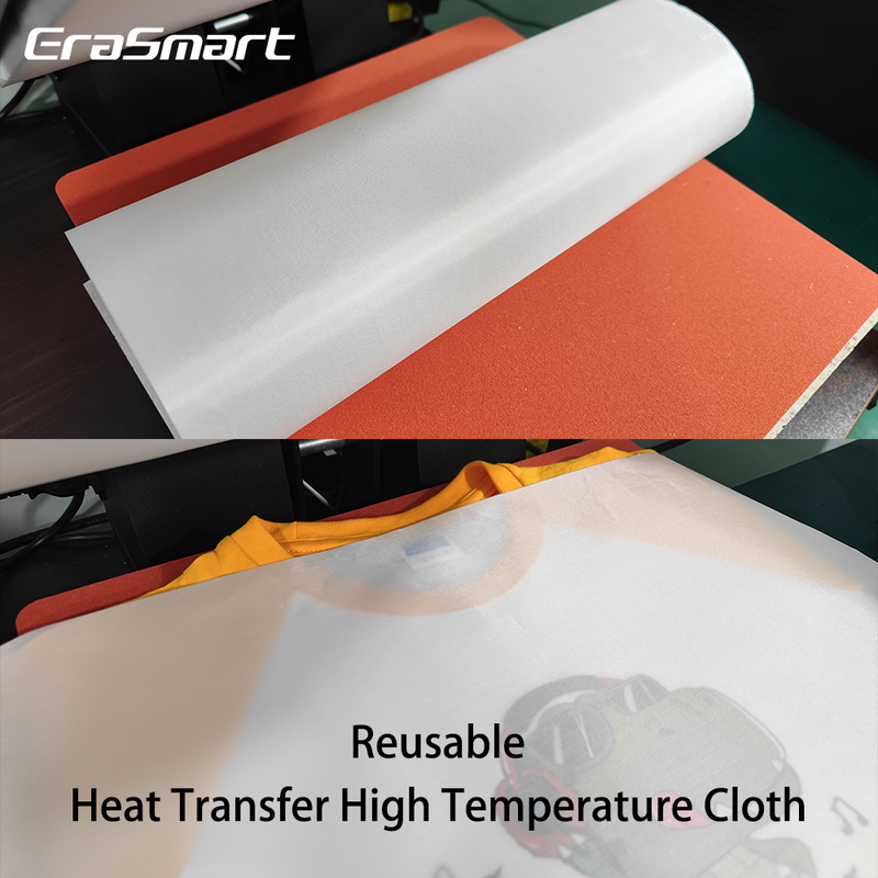 Reusable ความร้อนสูงอุณหภูมิผ้าอุณหภูมิการแยกผ้าร้อนกดผ้า