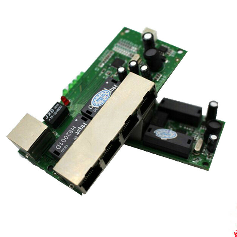 OEM Kualitas Tinggi Mini Harga Murah 5 Port Modul Sakelar Perusahaan Manufaktur Papan PCB 5 Port Modul Switch Jaringan Ethernet