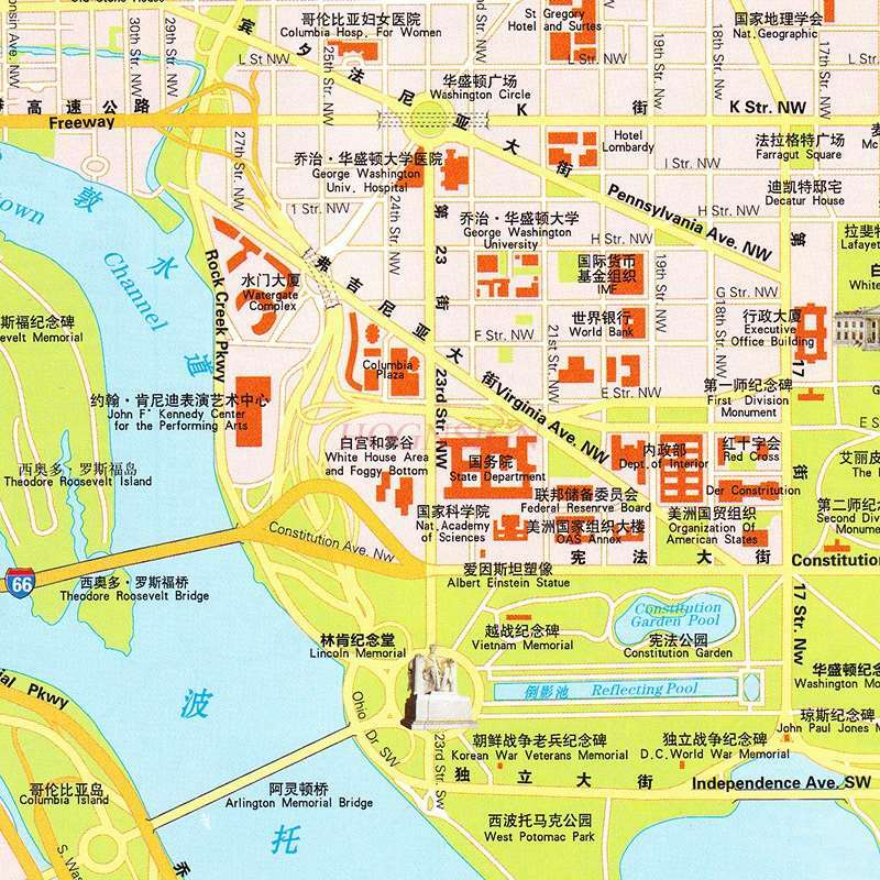 中国と英語の米国市の地図、全国大学の分布、米国状態