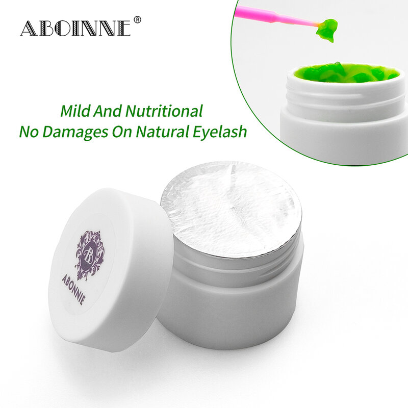 Abonnie 10G Fruit Flavour Lijm Cream Remover Voor Wimper Extension Hamimeloen Smaak Wimpers Remover Makeup Tools