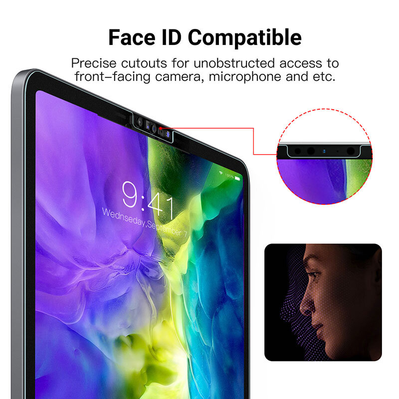 Dla Apple iPad Air 5 4 Mini 6 matowa folia ochronna na ekran dla zwierząt domowych 9.7 2017 2018 10.2 7 8 9 9 Pro 11 10.5 miękka folia