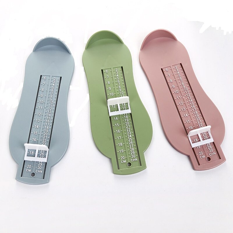 Baby Foot Ruler Kids Foot Length Measuring Device Child Shoes Calculator For Children Infant Shoes Fittings Gauge Tools