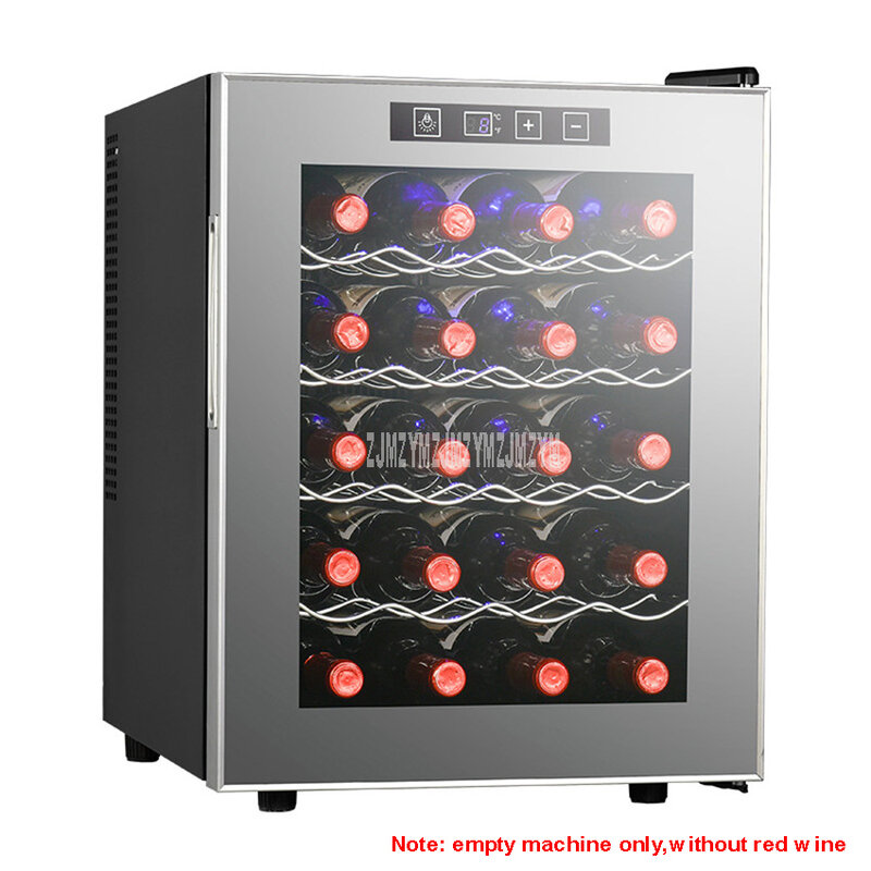 Mini-réfrigérateur électrique à vin rouge 49l, 5 niveaux, en acier inoxydable, température constante, Bar à glace Commercial, TL-49