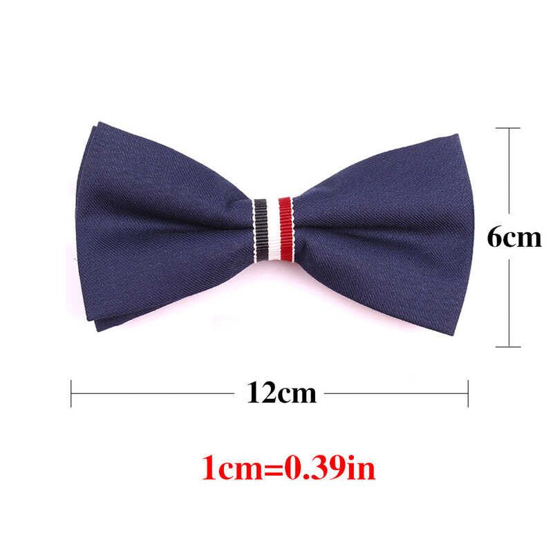 Fashion Student Bowtie Cotton Bow Ties For Wedding Party Cravats Adjustable Casual Girls Boys Bowties Bow Tie For Men Women