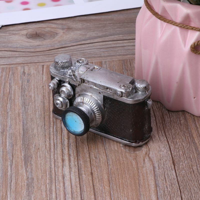 Puntelli per fotografia neonato puntelli fai-da-te accessori da Studio Retro resina Mini piccola decorazione creazione gentiluomo fotocamera