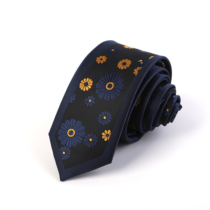 6CM krawaty szczupłe męskie krawaty koszula akcesoria Regalos Para Hombre Originales żakardowe krawaty w paski Gravatas