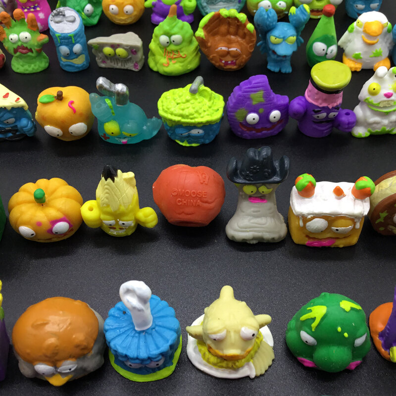 20-100pcs Zomlings Trash Dolls Action Figures 3cm Grossery Gang Garbage Collection Model Toys for Kids Birthday Gift