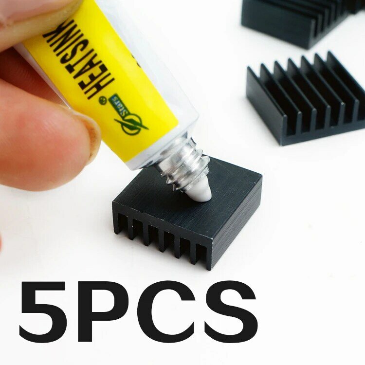 5Pcs 5G Koelpasta Pasta Geleidende Heatsink Gips Adhesive Lijm Voor Chip Vga Ram Led Ic Koeler Radiator cooling Sterren-922