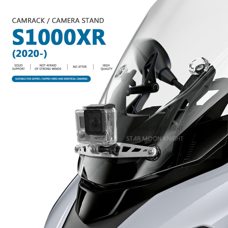 Motorrad Fahren Recorder BikeGP Recorder Halter Für GoPro Kamera Halterung CamRack Für BMW S 1000 XR S1000XR 2020 2021-