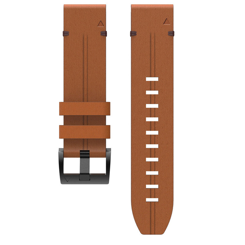 Ремешок для смарт-часов, быстросъемный кожаный браслет для Garmin Fenix 7X 7 5S 7S 6X 6 Pro 3 3HR, 26 мм 22 мм 20 мм