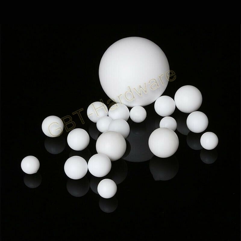 Precisão bola de plástico POM sólido, 2, 3, 4, 4, 10, 20, 50, 100pcs 5/5/6/6.35/6. Rolamento Polyoxmethylene Bead Rolamentos, 95mm, 7mm, 8mm, 9mm, 10mm, 28mm