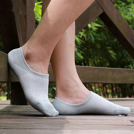 6 Paare/satz Sommer Atmungs Männer Frauen Bambus Faser Loafer Boot Socken Liner Low Cut No Show unsichtbare Socken 3 Farben