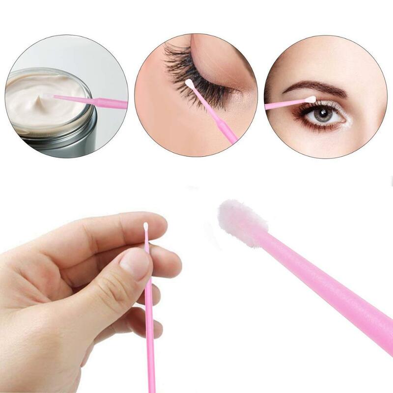 Neue Wimpern Verlängerung Einweg Augenbraue Pinsel Mascara Zauberstab Applikator Spooler Eye Lashes Cosmetic Pinsel Set Make-Up-Tools