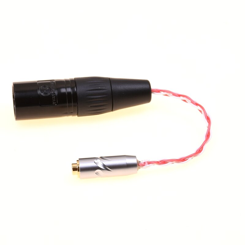XLR до 2,5 мм 4-контактный XLR штекер до 2,5 мм гнездо Trrs сбалансированный аудиоадаптер кабель совместимый с Astell & Kern FIIO