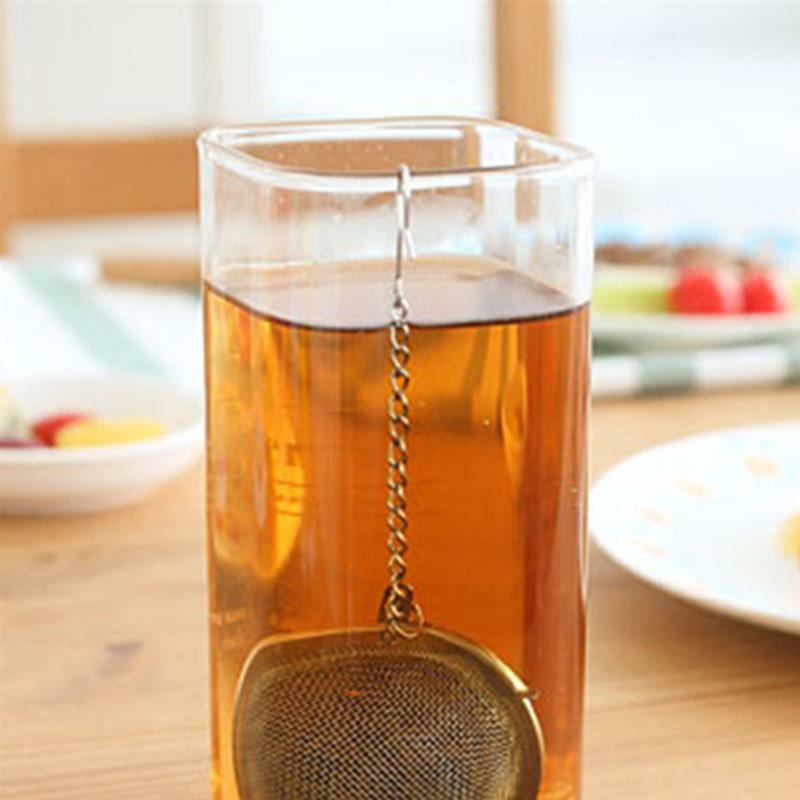 Filtro de bola de chá de aço inoxidável malha infusor filtro cozinhar especiarias infuser malha fina solto filtro de chá ferramentas de cozinha