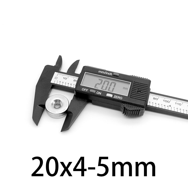Мощные магниты, 3-50 шт., 20 х4-5 мм, отверстие 20 х4 мм, 5 мм, маленький постоянный круглый потайной неодимовый магнит 20 х4-5 мм, 20 х4-5 мм
