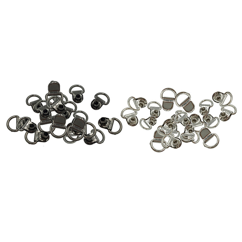 20pcs Boot Hooks Lace Fittings With Rivets for Repair/Camp/Hike Accessories