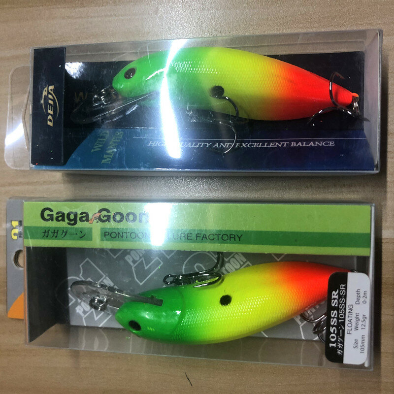New type of bait, various colors, squid crank 105mm 12.5g, crank bait boxed crank bait quality fishing bait