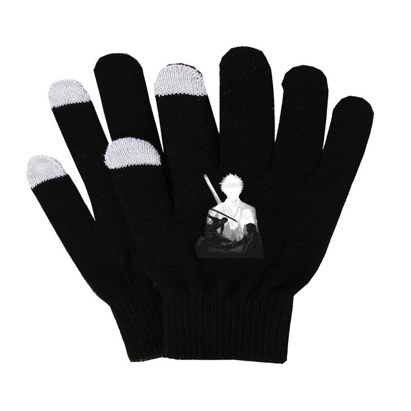 Anime BLEACH Handschuhe Plüsch Futter Handschuhe Multi-funktion Winter Weiche Handschuhe Touch Screen Smart Telefon Weibliche Handschuhe