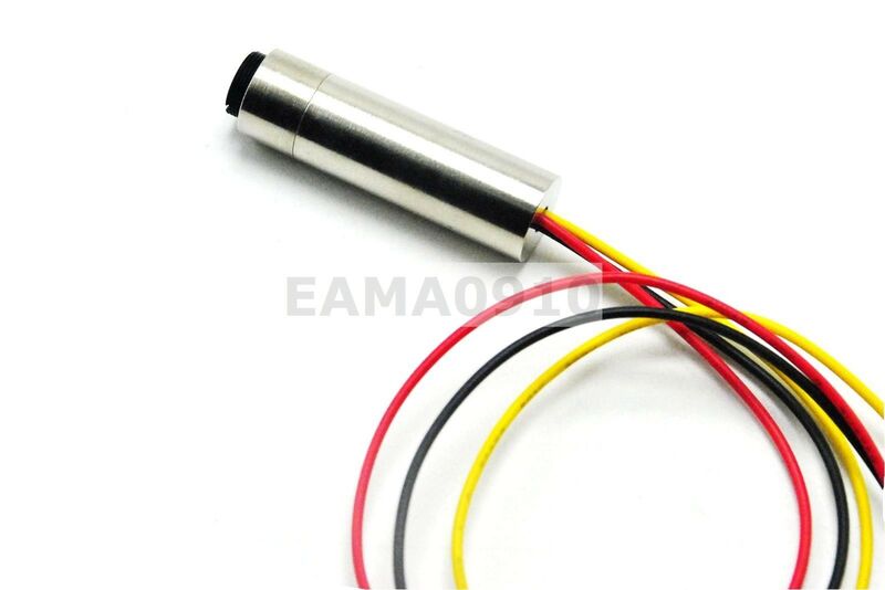 New 650nm 658nm 30mW Red Laser Dot Diode Module with TTL 0-20KHZ 12x40mm