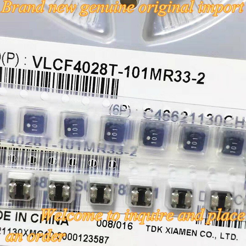 VLCF4028T-330MR61-2-Inductor de potencia tejido, 150M, 101M, 220M, 2R2, 4.7UH, 6.8UH, 1R2, 4R7, 6R8, 471M, 4x4x2,8mm, 33UH, todo nuevo y Original