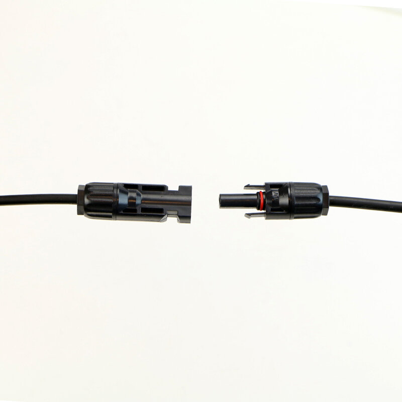Conector impermeável masculino e feminino do painel solar, conector PV usado para o cabo solar, 2.5mm2 4mm2 6mm2, 5 pares