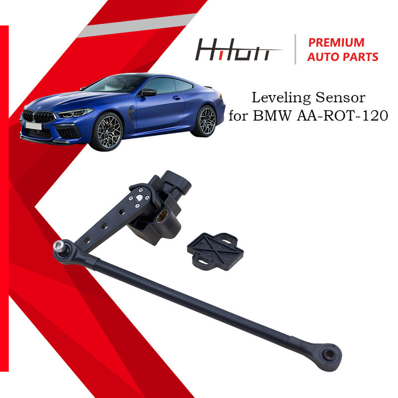 Sensor de nivelación de altura de conducción, suspensión neumática, para BMW AA-ROT-120/AAROT120, VR-HAS03