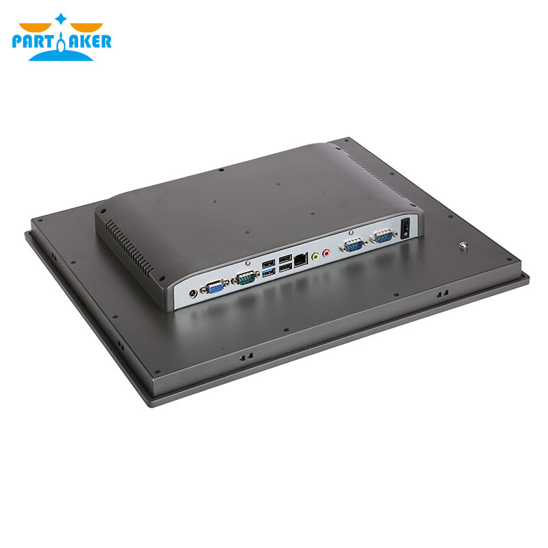 Partaker-PC de Panel Industrial, PC todo en uno con Intel Core i5 4200U 3317U de 17 pulgadas, con pantalla táctil capacitiva de 10 puntos, Z15T